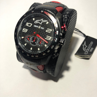 アルパインスターズ TECH WATCH CHRONO(テックウォッチ クロノ) レッド 腕時計