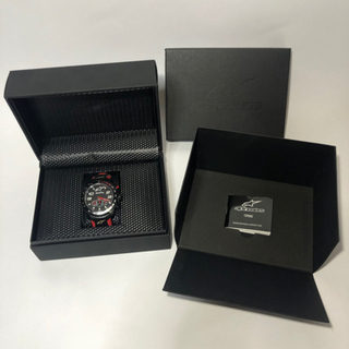 アルパインスターズ TECH WATCH CHRONO(テックウォッチ クロノ) レッド 腕時計