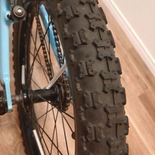 走行5キロ以内★ヨツバサイクル★18インチ ★ラムネブルー 