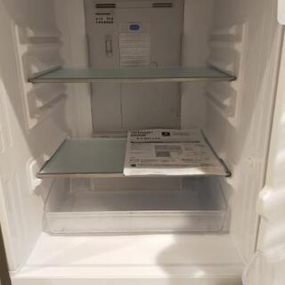 ■取引決定済■美品■シャープ ガラスドア採用 プラズマクラスター搭載 2ドア冷蔵庫 SJ-GD14C-C(メタリックベージュ)