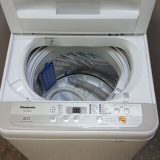 愛品館千葉店】パナソニック 5.0㎏ 洗濯機 NA-F50B12 2018年製 保証