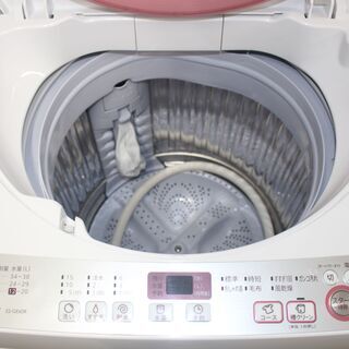 SHARP シャープ 全自動洗濯機 (ES-GE60R)16年製 6㎏★大田区、品川区 無料配送・設置無料★店頭取引歓迎！