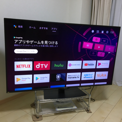 液晶テレビ　2020年製　60インチ