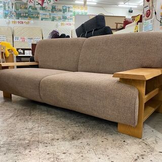 お待ちしてます！【愛品館 江戸川店】３Pソファ　ファブリックソファ　ソファ　ID:156-008992-007　配送可　代引き配送可