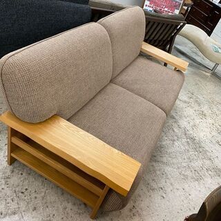 お待ちしてます！【愛品館 江戸川店】３Pソファ　ファブリックソファ　ソファ　ID:156-008992-007　配送可　代引き配送可