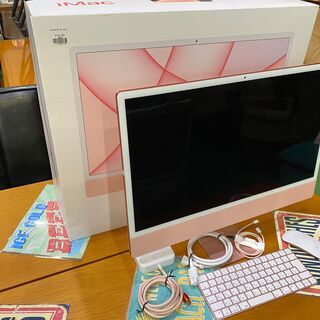 【愛品館八千代店】3か月保証Apple ２０２１年製iMac24...