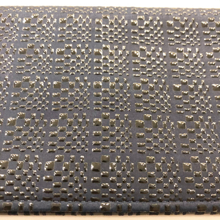 【ネット決済・配送】印傳屋　長財布　札入れ　財布　濃紺　鹿柄　新品未使用　美品　INDEN-YA 男女兼用　ネイビー　和風 Indenya long wallet notes dark navy deer skin brand new men’s lady’s unisex Japanese design