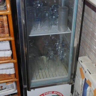 値下げ【売り】中古 飲料用ガラス冷蔵庫