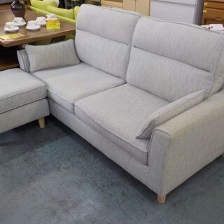 ID:G969232 ソファー3人掛け（オットマン付き）