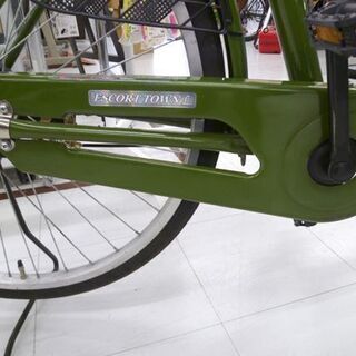 26インチ モスグリーン ママチャリ カギ付 リアキャリア付 Takeda 自転車 シティサイクル 苫小牧西店 26インチ モスグリーン ママチャリ カギ付 リアキャリア付 Takeda