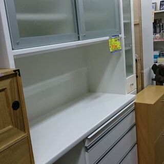 （ソフトクローズタイプの）松田家具　2面レンジボード　高く買取る...