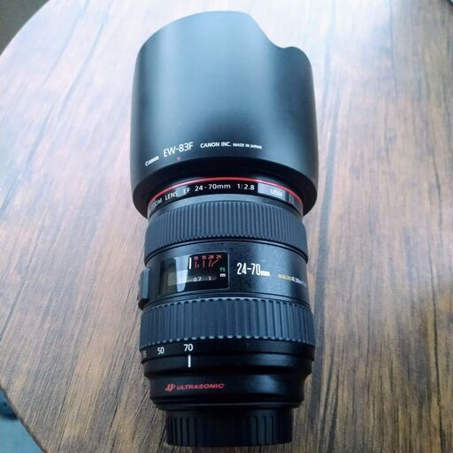 美品 Canon EF24-70 f2.8L IS USM 付属品完備