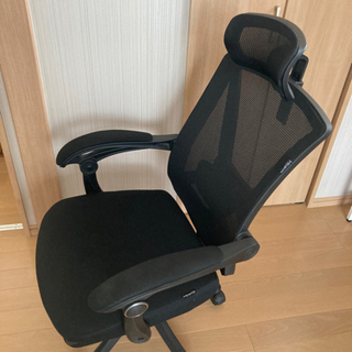 オットマン付きオフィスチェア