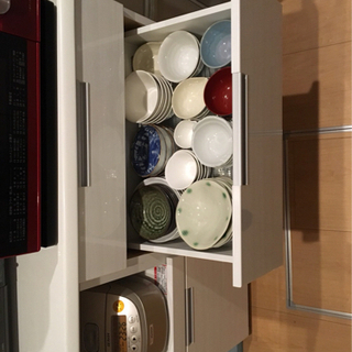 ニトリ 木目調食器棚