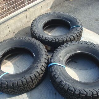 BFGOODRICH 255/75R17 3本セット