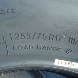 BFGOODRICH 255/75R17 3本セット