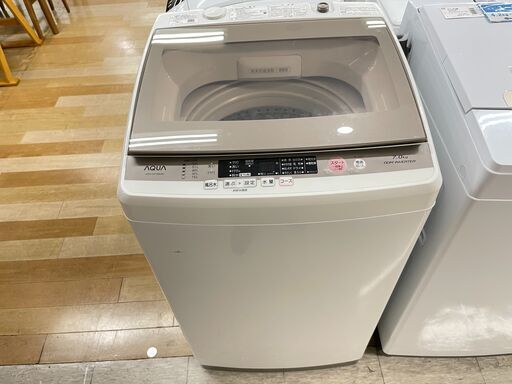 安心の6か月保証付！AQUA全自動洗濯機【岸和田】