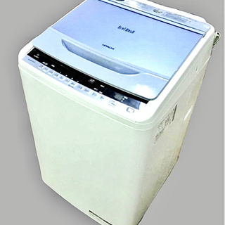 日立洗濯機8kg ［2016年式 美品】【配送設置 無料】 - 家電
