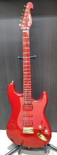 ビルローレンス　ストラト　エレキギター　BL3M-55G   シャ乱Ｑ　はたけモデル   弦交換済　ソフトケース付　動作確認済