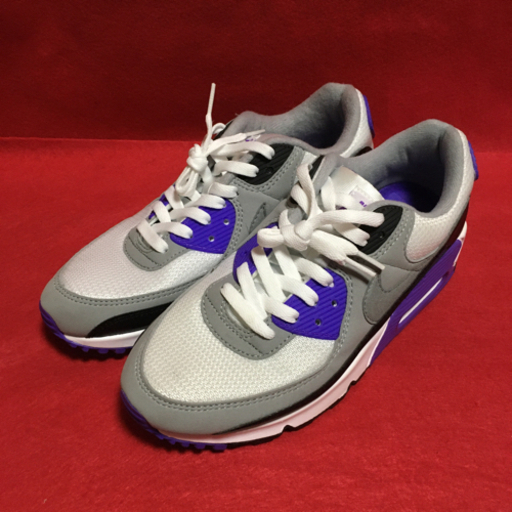 売却済みNIKE ナイキ エアマックス 90 展示品 CD0881-104 パープル