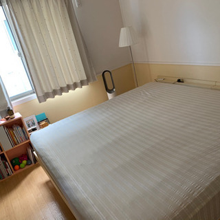 20年8月頃購入総額約6.5万ワイドキングサイズベッド1式(シングルベッド×2、マットレス×2、シーツ、敷パッド)