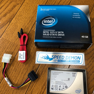 【動作品】Intel SSD X25-V 40GB 