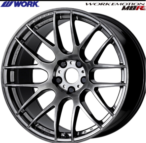WORK ワーク WORK EMOTION M8R 20インチ 8.5J +38 5穴 PCD114.3 4本