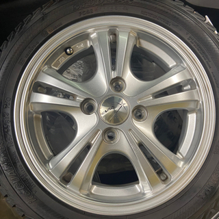 スタッドレスタイヤ ホイール 4本セット 165/55R14軽自動車 配送
