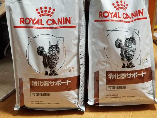 【合計4kg】ロイヤルカナン 猫用 消化器サポート ドライ 2kg＋2kg