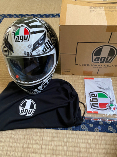 美品　agv K-3フルフェイスヘルメット　XLサイズ