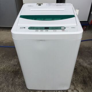 ヤマダ HERB RelaX 全自動洗濯機 4.5kg YWM-...