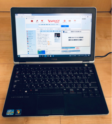 Dell ノートPC LATITUDE E6230 Core i5 メモリ4GB/HDD 320GB Windows10Pro