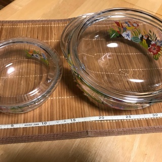 パイレックス 耐熱 ガラス 皿