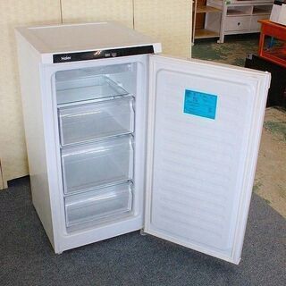 ハイアール 1ドア冷凍庫 102L タッチパネル JF-NU102B 2020年製 Haier 