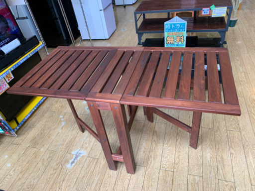 ⭐️オススメ⭐️IKEA ÄPPLARÖ エップラロー ガーデンテーブル4点