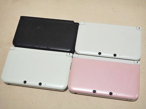 【苫小牧バナナ】ジャンク!!!NINTENDO/任天堂 SPR-001 3DSLL まとめ売り 4台セット 現状渡し 部品取りに