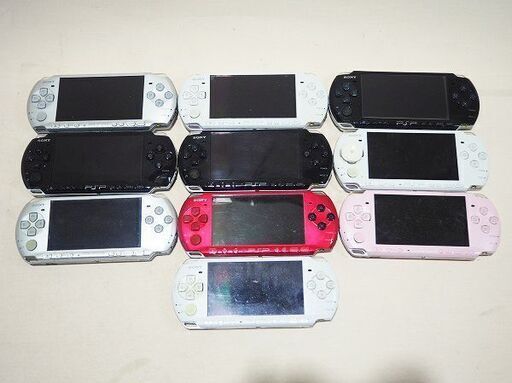 【苫小牧バナナ】ジャンク!!!SONY/ソニー PSP3000 プレイステーションポータブル まとめ売り 10台セット 現状渡し 部品取りに♪