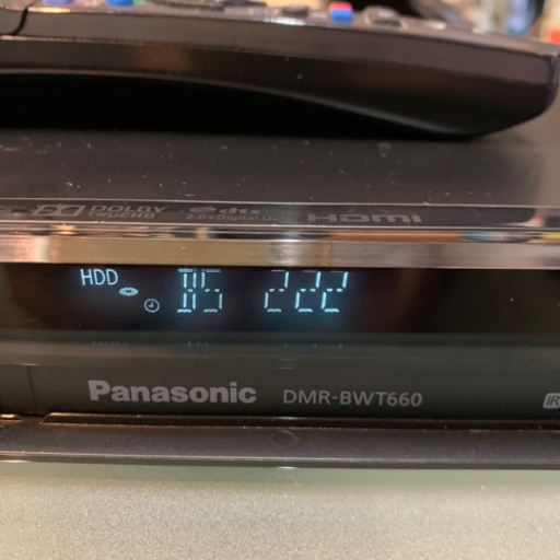 Panasonic ブルーレイディスクレコーダー　1TB 2014年製