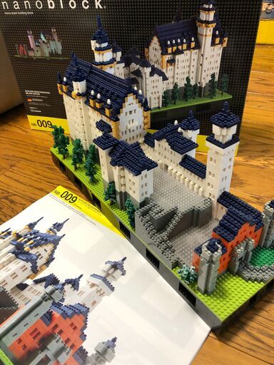 Nanoblock ナノブロック Neuschwanstein ノイシュバンシュタイン城 NB_009