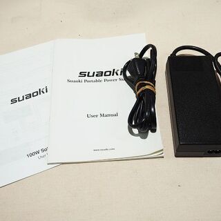 【苫小牧バナナ】suaoki/スアオキ PS5B ポータブル電源 大容量 120000mAh/400Wh 5WAY出力 キャンプや車中泊、停電時などに♪