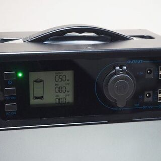 【苫小牧バナナ】suaoki/スアオキ PS5B ポータブル電源 大容量 120000mAh/400Wh 5WAY出力 キャンプや車中泊、停電時などに♪