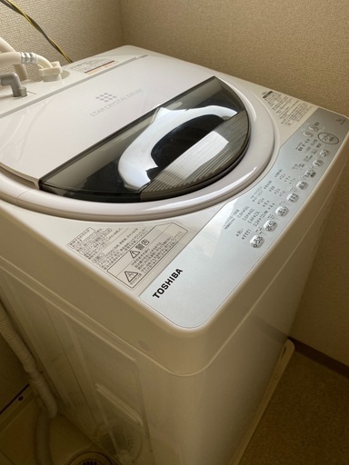 2019年製 TOSHIBA全自動洗濯機 7㎏ - 生活家電