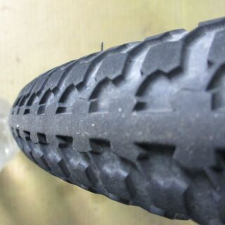 ★18000円★ 中古自転車 B421　ブリヂストン　ビッケ2　ホワイト　前乗せ付き　【20インチ 】