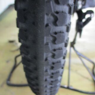 ★18000円★ 中古自転車 B421　ブリヂストン　ビッケ2　ホワイト　前乗せ付き　【20インチ 】