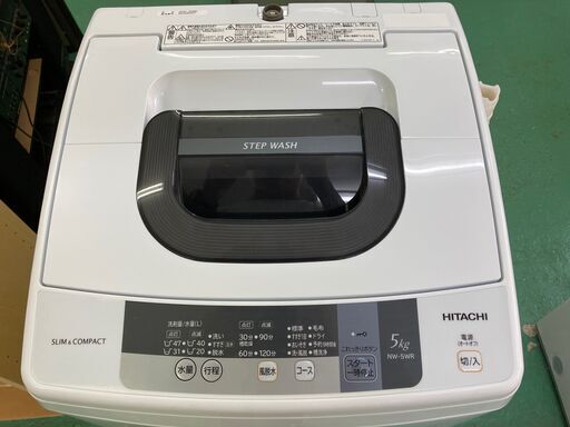 ★HITACHI★5kg 洗濯機 NW-5WR 日立 2016年 生活家電