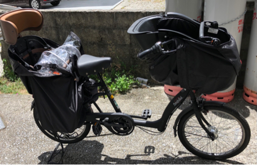 取引決定しました】チャイルドシート付きママチャリ