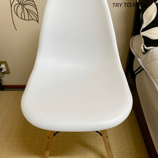 【ネット決済】イームズチェア ドロップチェア 白色 椅子 イス
