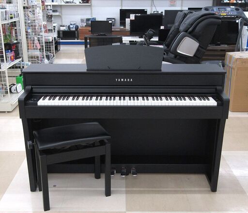 札幌近郊地域限定 YAMAHA ヤマハ 電子ピアノ Clavinova クラビノーバ CLP-635B 88鍵 2019年製 ブラックウッド調 中古美品