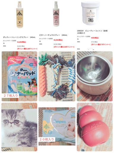 ペット用品【指定の駅までお届け】パピー（子犬）お迎えセット