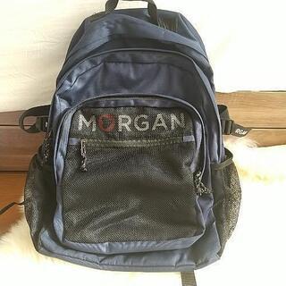 MORGAN リュック紺色